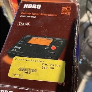 Korg combo tuner metronome TM50